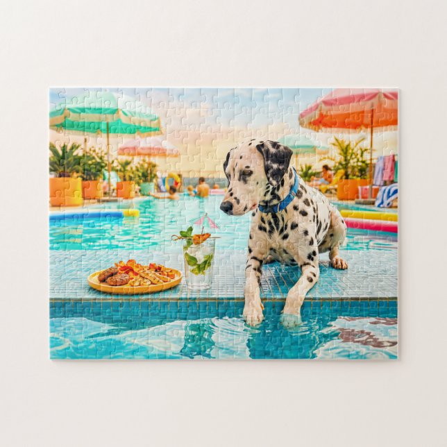 Puzzle Dalmatien avec collation (Horizontal)