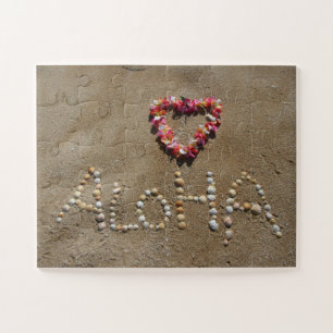 Puzzle d'Aloha Hawaii Plage et Coquillages