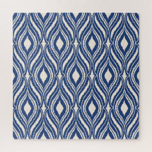 Puzzle damas marocain, motif sans couture abstraite.
