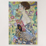 Puzzle Dame avec un ventilateur, Gustav Klimt<br><div class="desc">Gustav Klimt (14 juillet 1862 - 6 février 1918) était un peintre symboliste autrichien et l'un des membres les plus importants du mouvement de sécession de Vienne. Klimt est réputé pour ses peintures, ses peintures murales, ses croquis et autres objets d'art. En plus de ses oeuvres figuratives, qui comprennent des...</div>