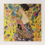 Puzzle Dame Gustav Klimt Avec Ventilateur<br><div class="desc">Dame Gustav Klimt Avec Puzzle Fan.</div>