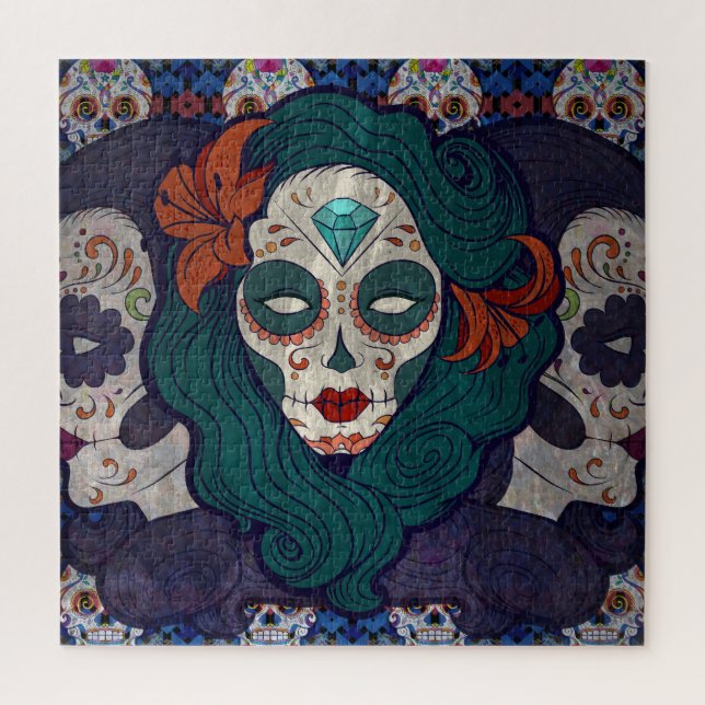 Puzzle Dames de crâne (Vertical)