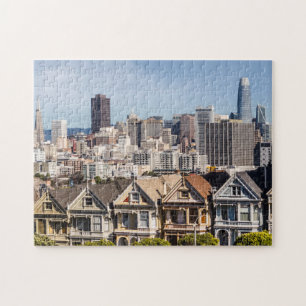 Puzzle Dames peintes maisons victoriennes à San Francisco