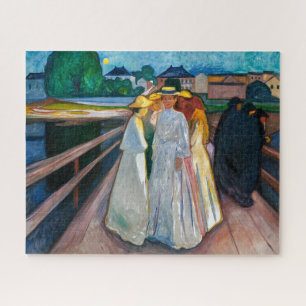 Puzzle Dames sur le pont Edvard Munch