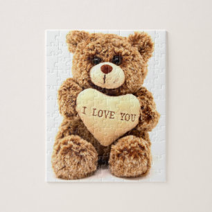 Puzzle d'amour ours