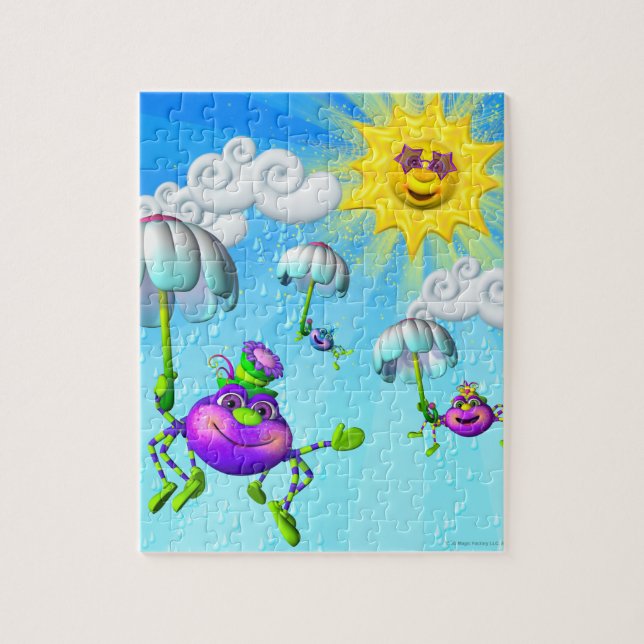 Puzzle d'amusement d'araignée d'Itsy Bitsy (Vertical)