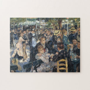 Puzzle Dance at Le Moulin de la Galette - Renoir Painting