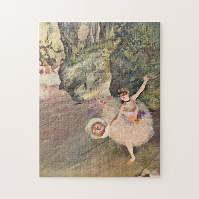 Puzzle Dancer / Star of the Ballet - Degas Painting (Vertical)