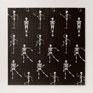 Puzzle Dancing Skeletons : Arrière - plan Quirky sans Sea