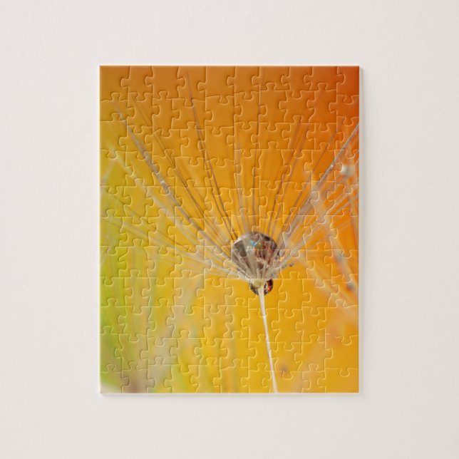 Puzzle Dandelion Fleurs Destiny Peace Love Art (Vertical)