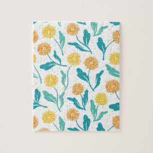 Puzzle Dandelion jaune motif floral - Inspiré par la natu