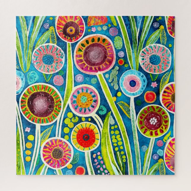 Puzzle Dandelions (Vertical)