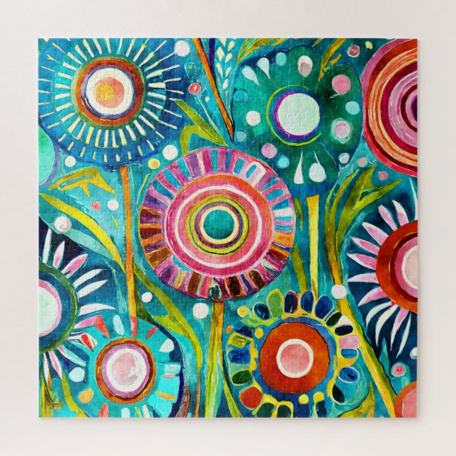 Puzzle Dandelions (Vertical)