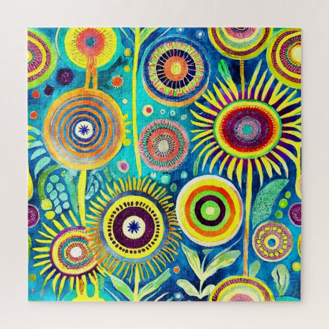 Puzzle Dandelions (Vertical)