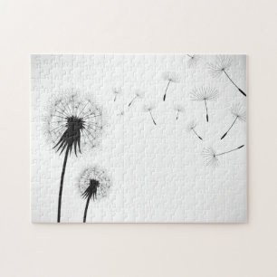 Puzzle Dandelions en Silhouette