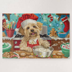 Puzzle Dandie Dinmont Terrier Fêtes de fin d'année : Noël