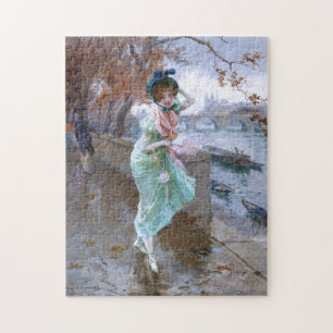 Puzzle Daniel Hernández Morillo : Fille parisienne