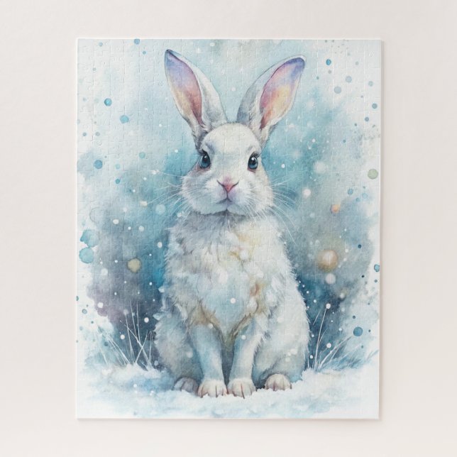 Puzzle d'animal de neige (Vertical)