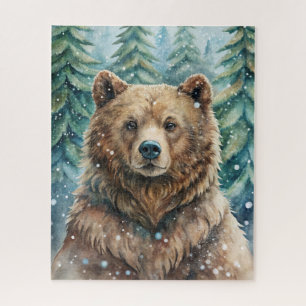 Puzzle d'animal de neige