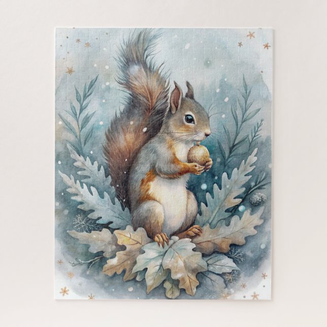 Puzzle d'animal de neige (Vertical)
