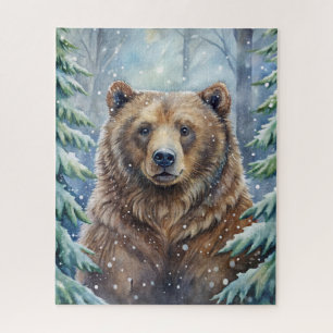 Puzzle d'animal de neige