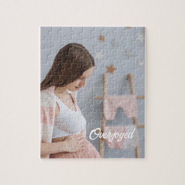 Puzzle d'annonce de bébé (Vertical)