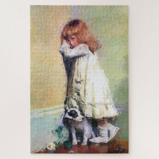 Puzzle Dans la honte Vintage peinture à l'huile chef-d'oe