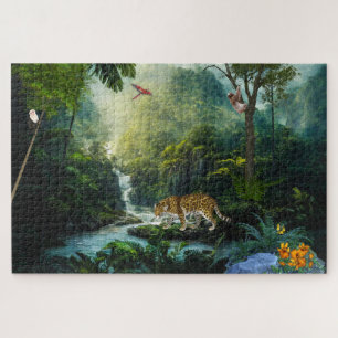 Puzzle Dans la jungle