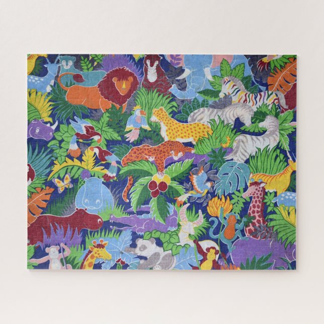 Puzzle Dans la jungle (Horizontal)
