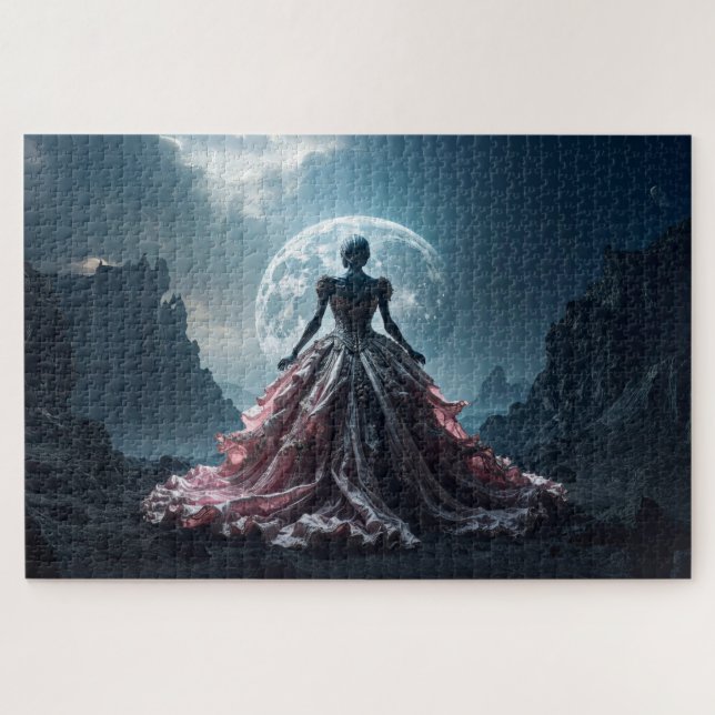 Puzzle Dans la lueur de la lune (Horizontal)