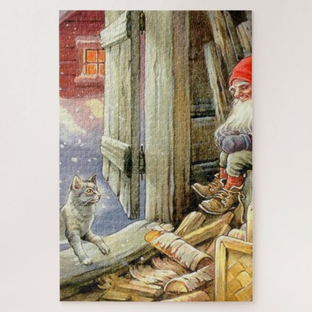 Puzzle « Dans la remise » de Jenny Nystrom (Vertical)
