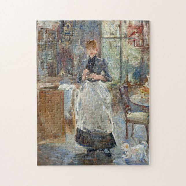 Puzzle Dans la salle à manger | Berthe Morisot (Vertical)