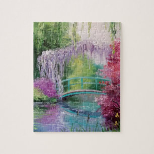 Puzzle dans le jardin de Monet