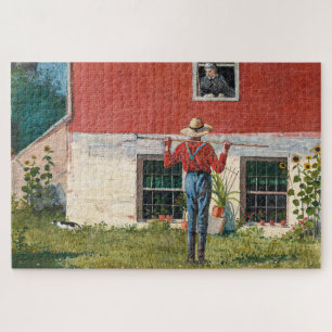 Puzzle Dans le jardin Winslow Homer