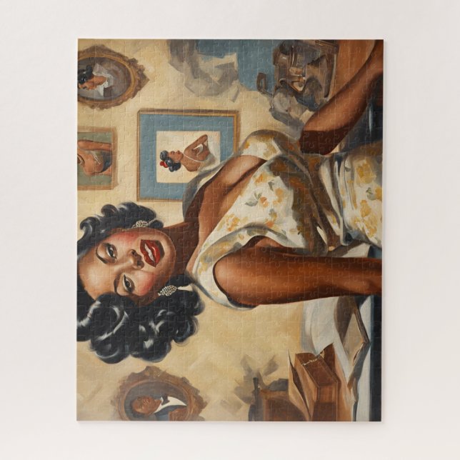 Puzzle Dans le salon (Vertical)