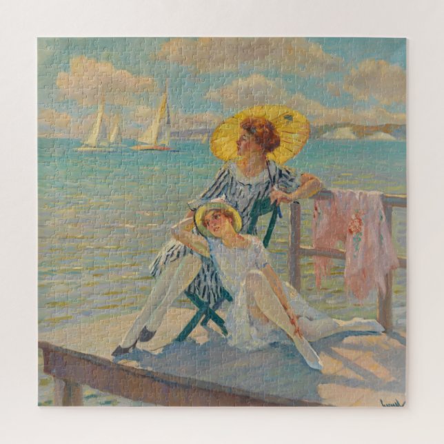 Puzzle Dans le soleil | Edward Cucuel (Vertical)