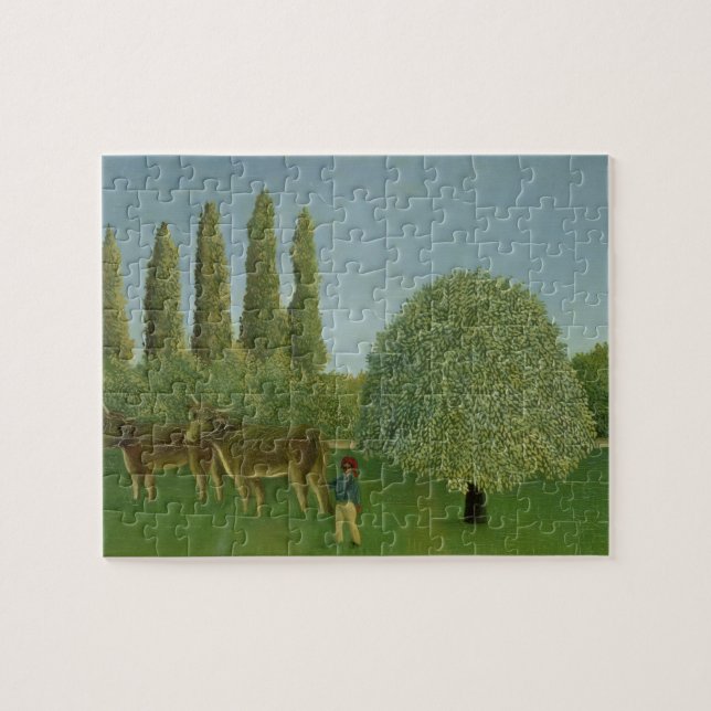 Puzzle Dans les domaines, 1910 (Horizontal)