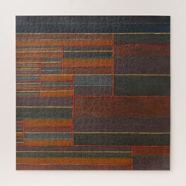 Puzzle Dans les six seuils actuels, Paul Klee, Abstrait (Vertical)