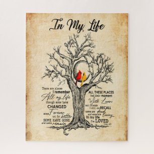 Puzzle Dans ma vie  Je Me Souviens De Toute Ma Vie Tous C