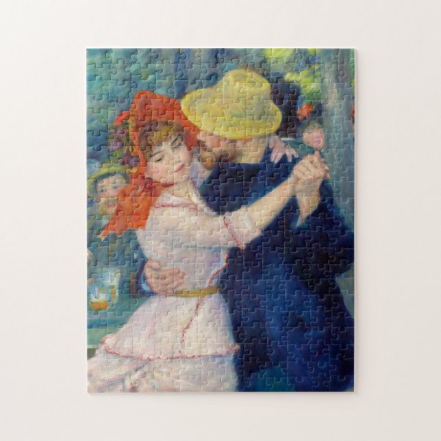 Puzzle Danse à Bougival, Couple de Pierre-Auguste Renoir (Vertical)