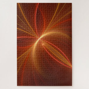 Puzzle Danse avec l'art fractal abstrait moderne de la lu