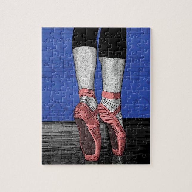 Puzzle Danse Ballerina Ballet Chaussures (Vertical)