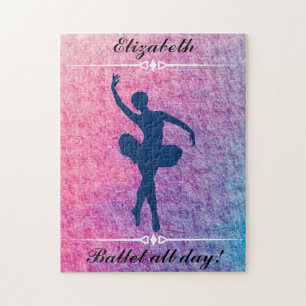 Puzzle Danse Ballet toute la journée Custom Ballerina