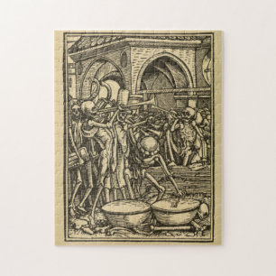 Puzzle Danse de la mort   les os de tous les hommes