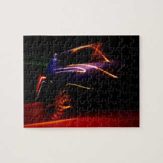 Puzzle danse de voiture violette