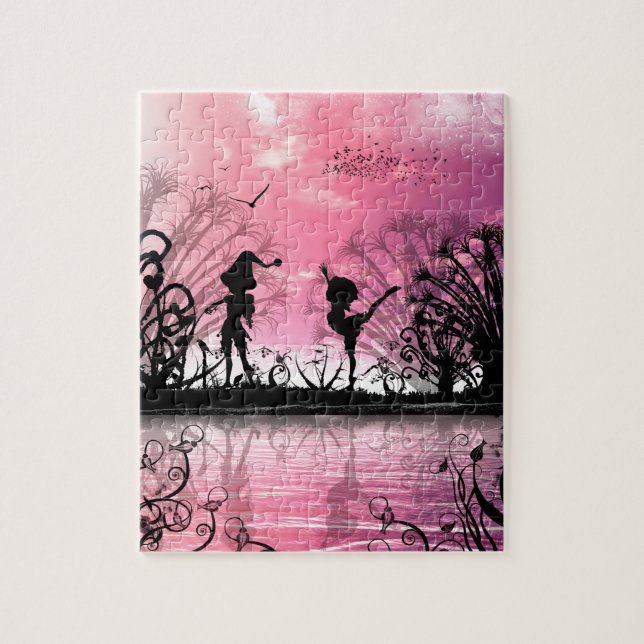 Puzzle Danse en musique de violon (Vertical)