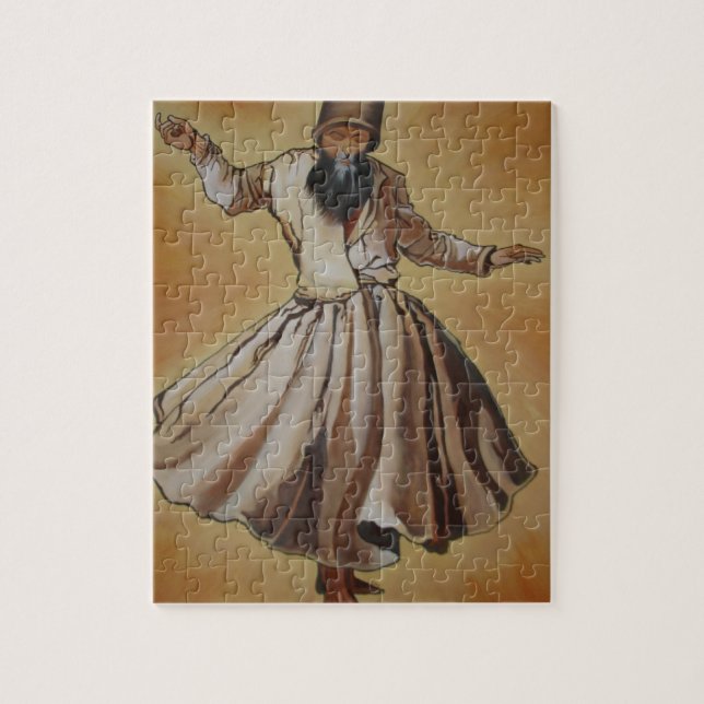Puzzle Danser Dervish Dynastie ottomane Art (Vertical)