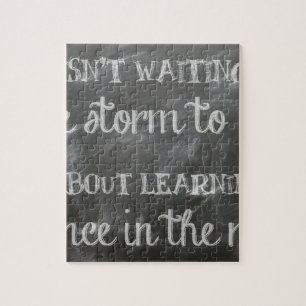 Puzzle danser sous la pluie