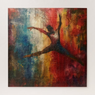 Puzzle Danseur de ballet Art Abstrait