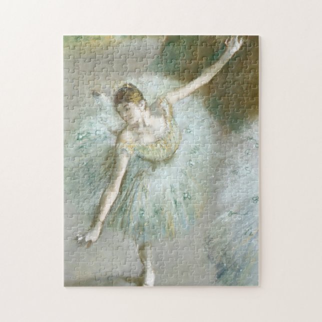 Puzzle Danseur en vert | Edgar Degas (Vertical)